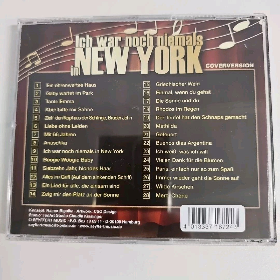 ECD39 2CD Schlager Kult -Die Schlager Kiste der 80er; Ich war noch niemals in NY5