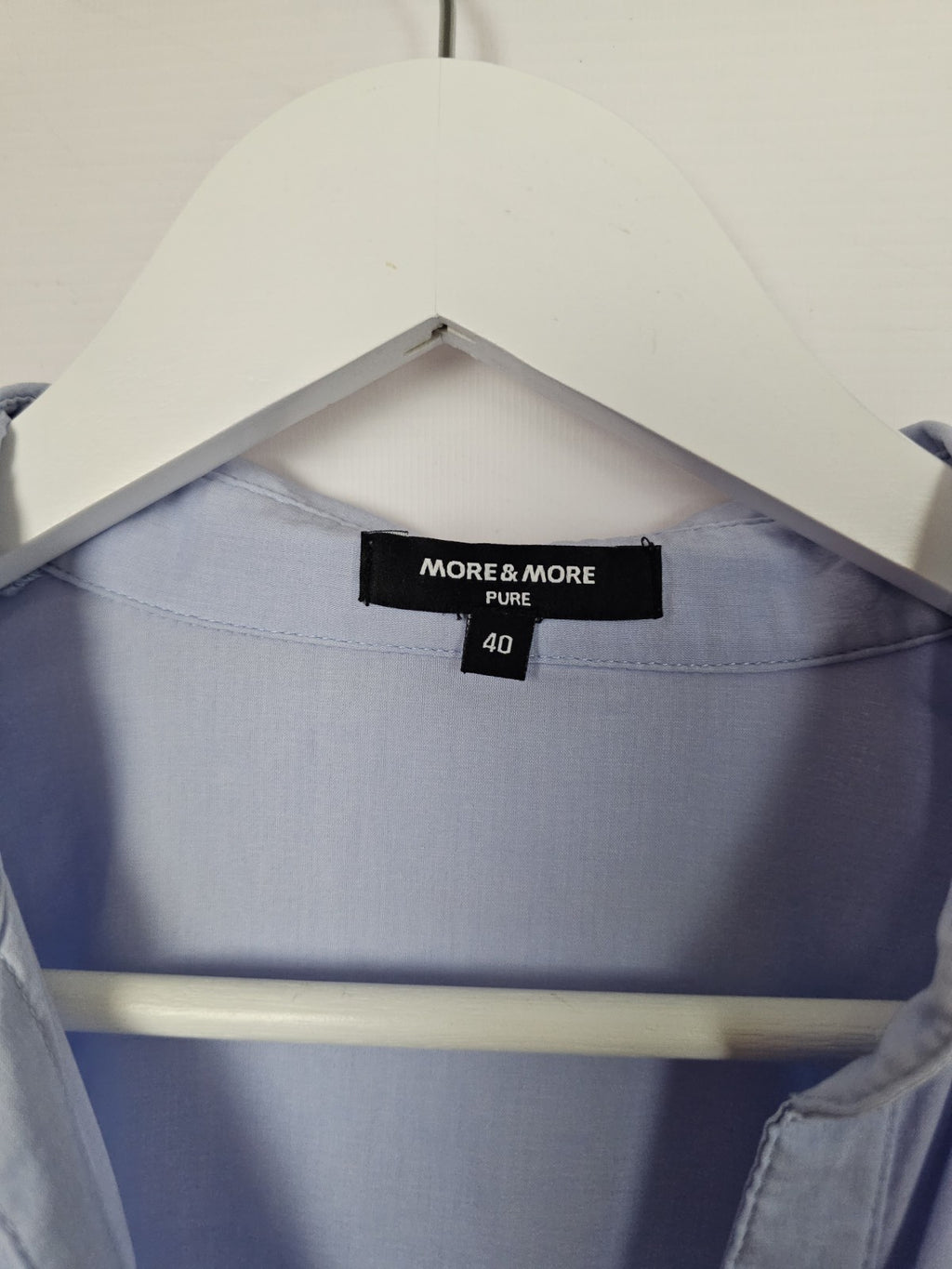 EK9179 Damen Bluse von More&More,  Hellblau, Gr. 403