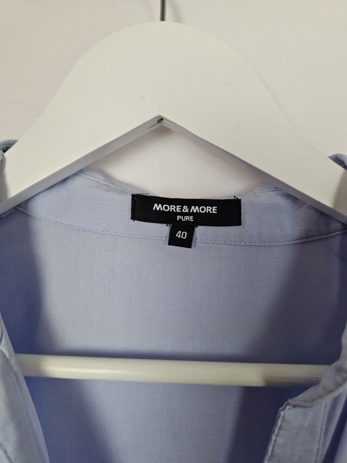 EK9179 Damen Bluse von More&More,  Hellblau, Gr. 403