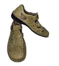 ES613 Damen Halbschuh von Rieker, grün, Gr.380