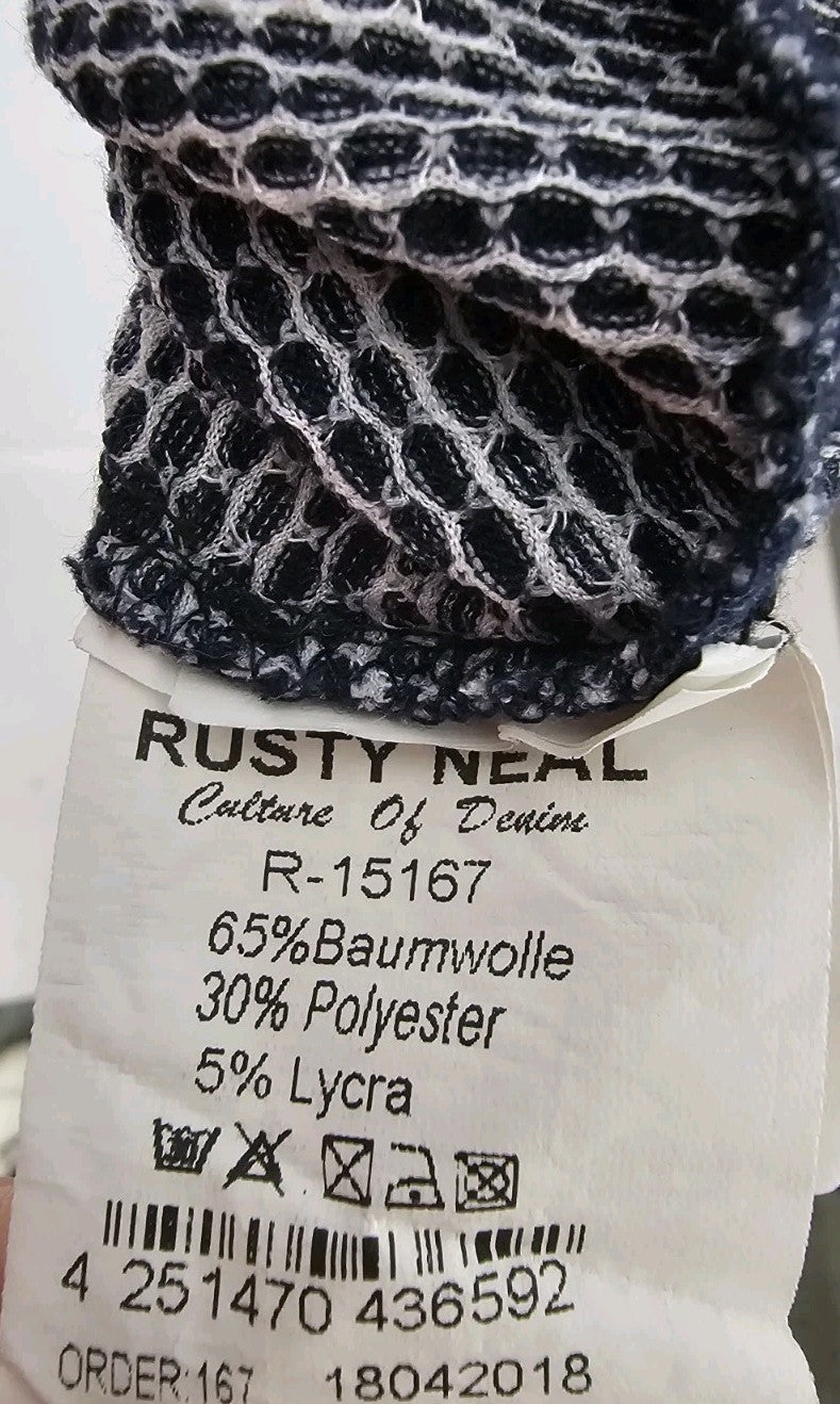 EK9329 Herren Hemd von Rusty Neal, Grau, Gr. L5