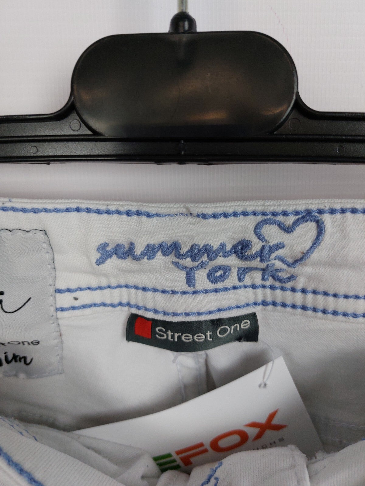 EK5027 Damen Jeans von Street One, weiß, Gr. 303
