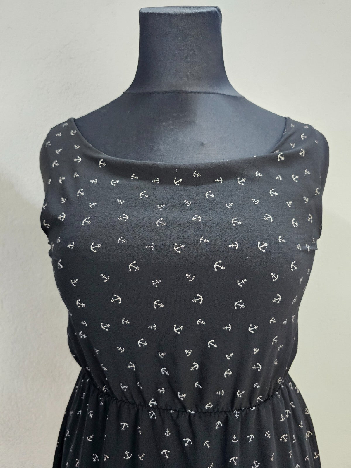EK5261 Damen Kleid, schwarz, Gr.M1