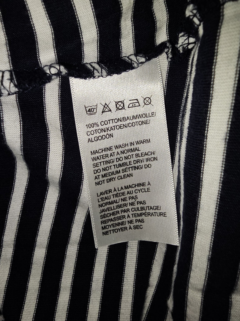 EK8845 Damen T-Shirt von Adagio, schwarz-weiß, Gr.383