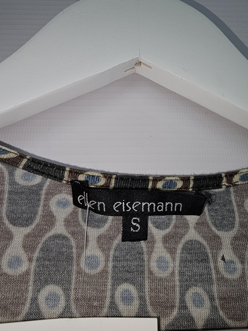 EK1496 Damen Kleid von Ellen Eisemann, Braun, Gr. S3