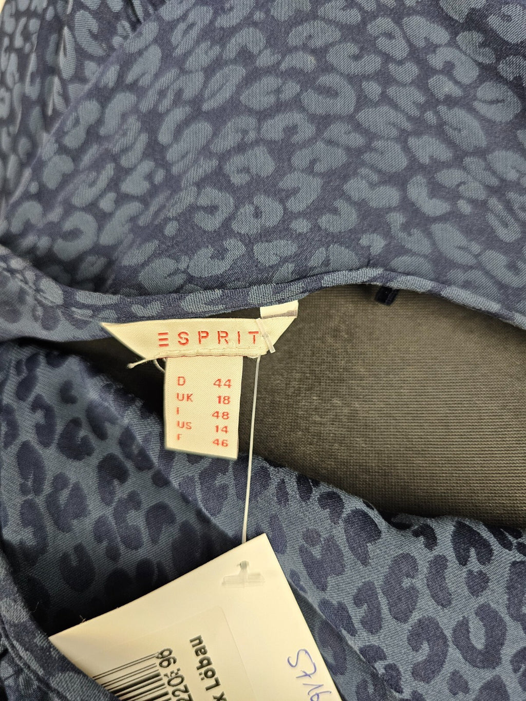 Ek5716 Damen Bluse von Esprit, blau, Gr.446