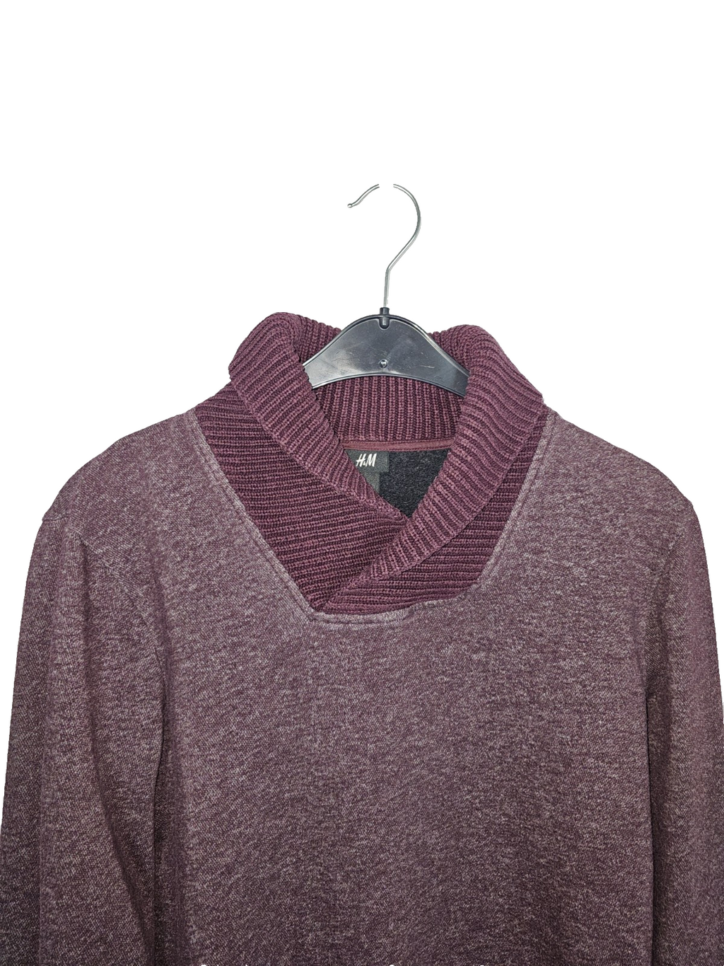 EK7484 Herren Pullover von H&M, Weinrot, Gr.M1