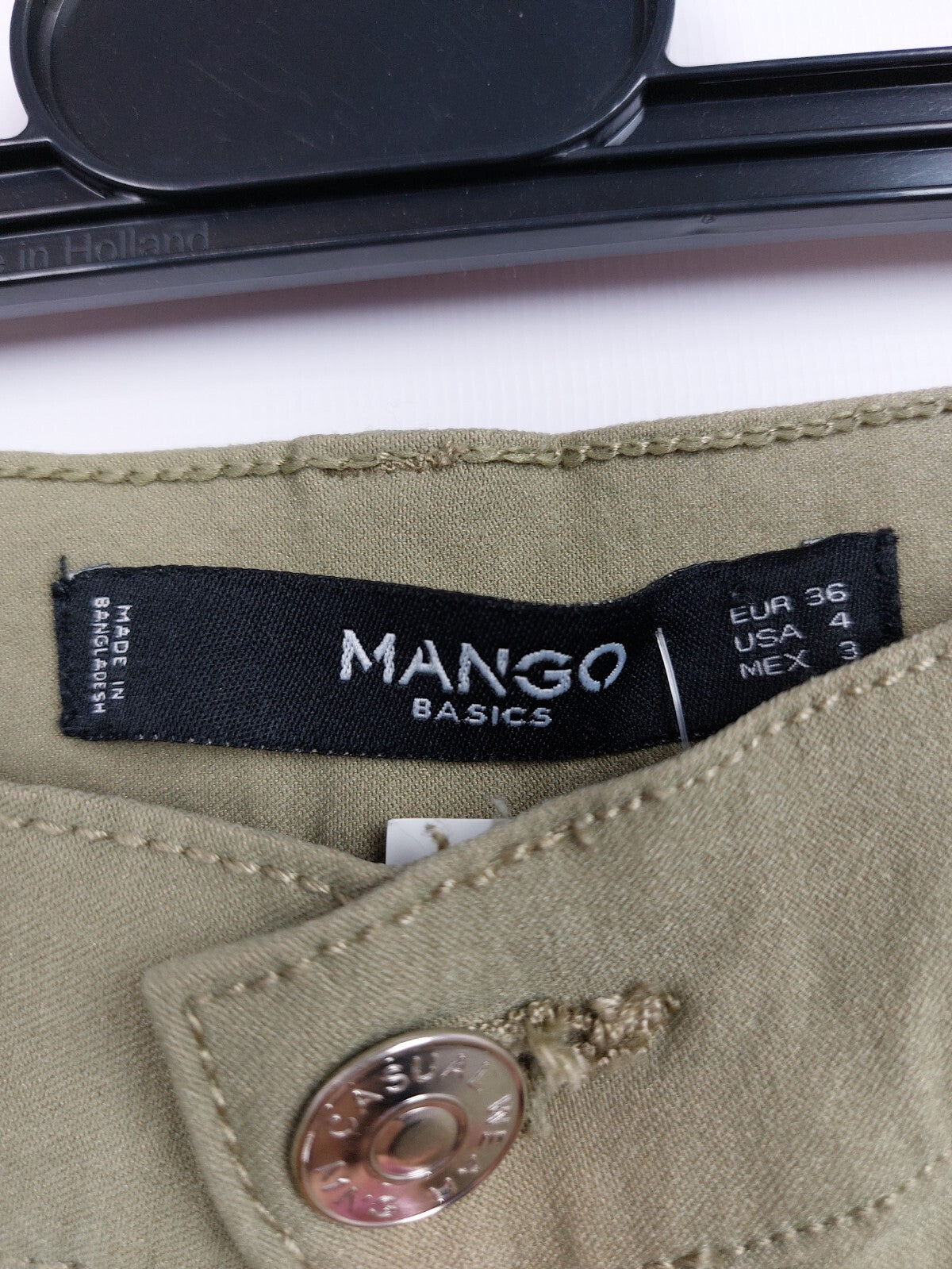 EK2162 Damen Jeans von Mango, grün, Gr.364