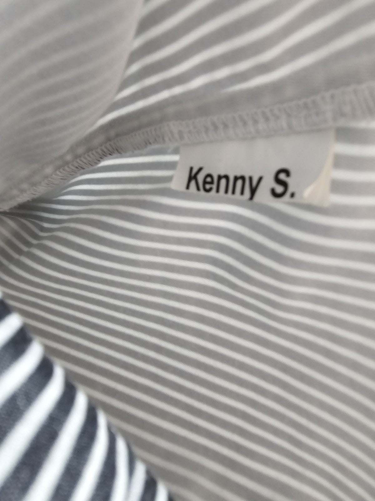 EK9086 Damen Blazer von Kenny S., Schwarz/Weiß, Gr. 403
