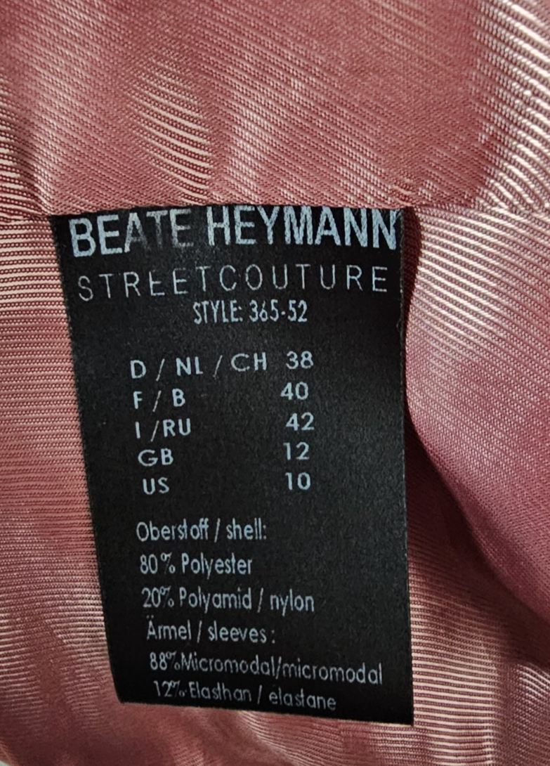 EK7507 Damen Zweiteiler von Beate Heymann, rot, Gr.385