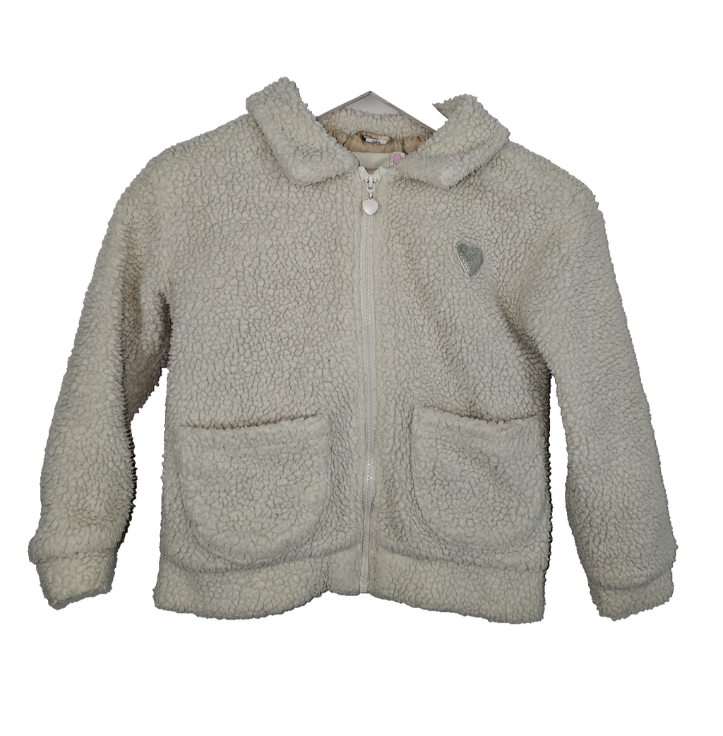 EK7838 Mädchen Jacke von dopo dopo, Beige, Gr. 1280