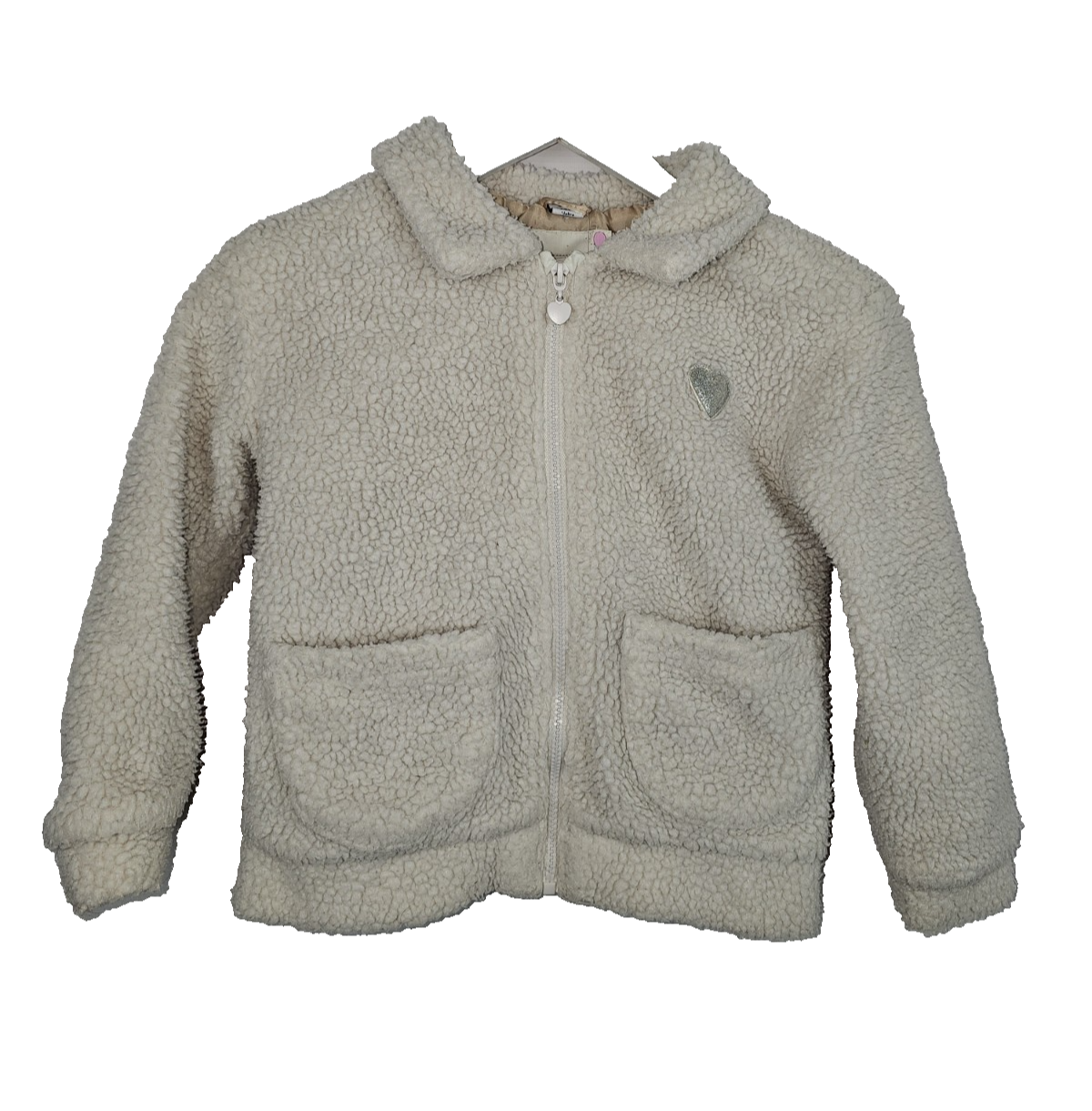 EK7838 Mädchen Jacke von dopo dopo, Beige, Gr. 1280