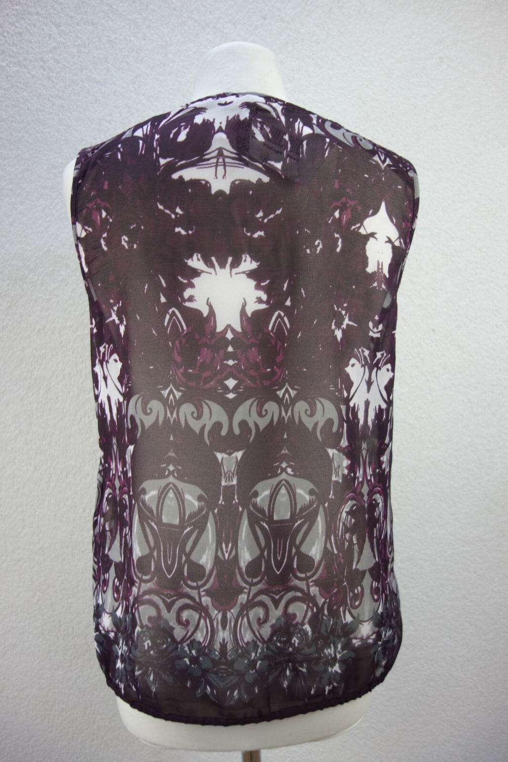 EK4163 Damen Bluse von Street One, lila,grau, Gr. 383