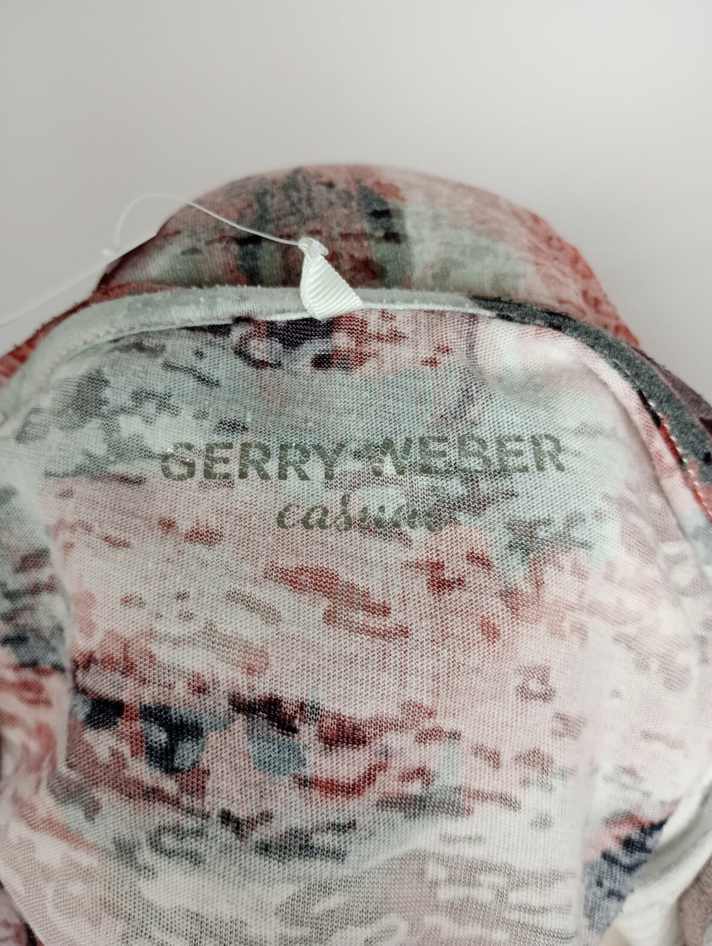 EK5128 Damen Shirt von Gerry Weber, weiß/grau/rosa, Gr. 405