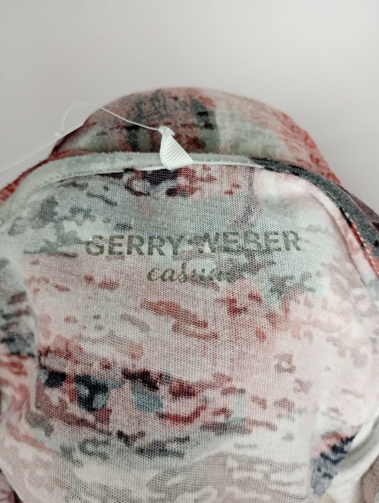 EK5128 Damen Shirt von Gerry Weber, weiß/grau/rosa, Gr. 405