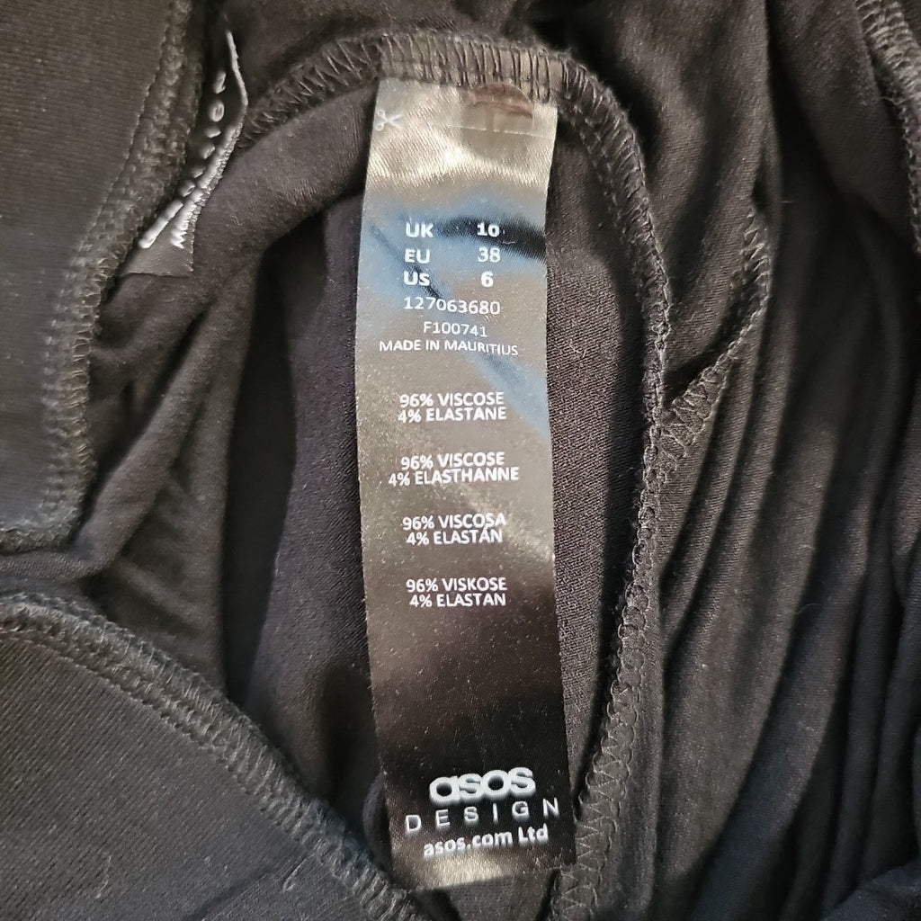 EK7531 Damen Jogginghose von Asos, schwarz, Gr.383