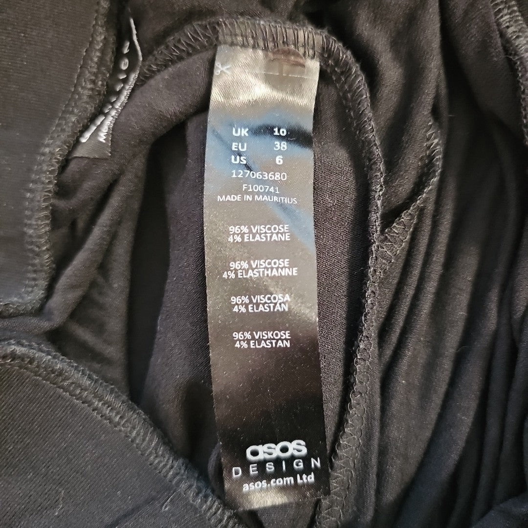 EK7531 Damen Jogginghose von Asos, schwarz, Gr.383
