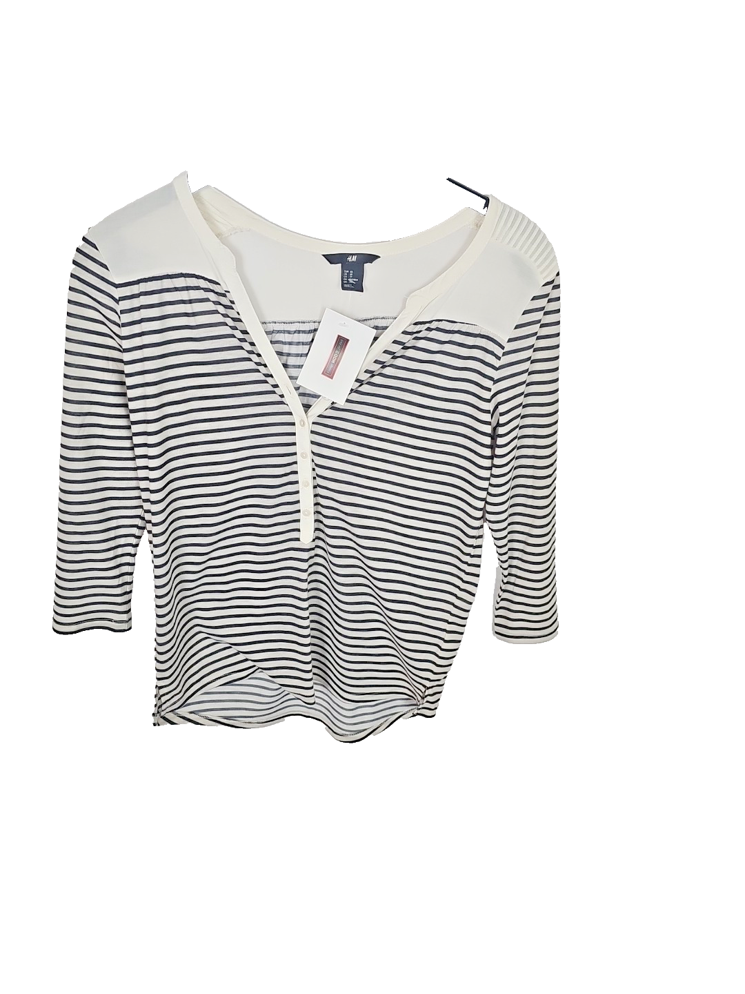 Ek 5965 Damen Shirt H&M Gtreift Gr Xs0