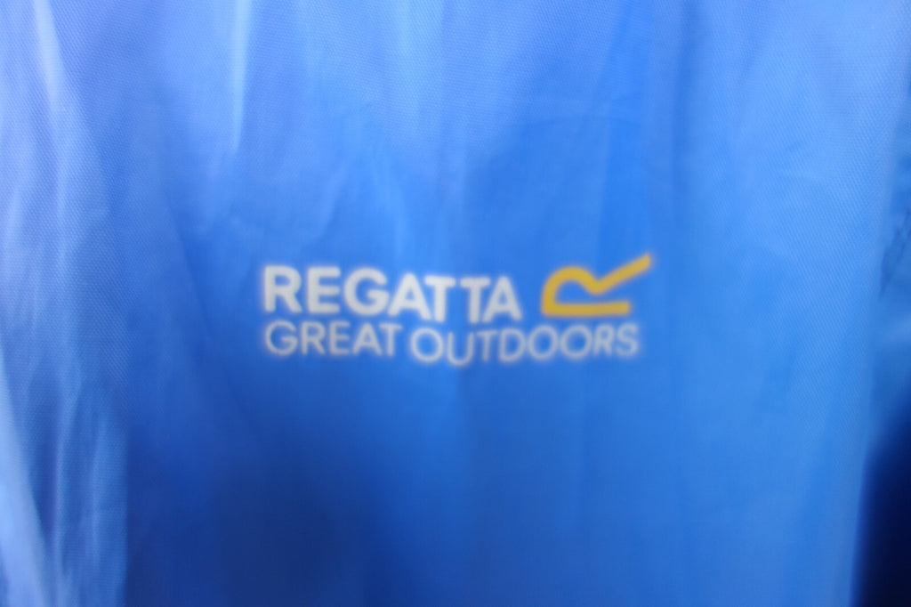 EK3993 Kinder Regenjacke von Regatta, blau, Gr. 1402