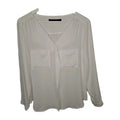 EK8052 Damen Bluse von Zara, weiß, Gr.M0