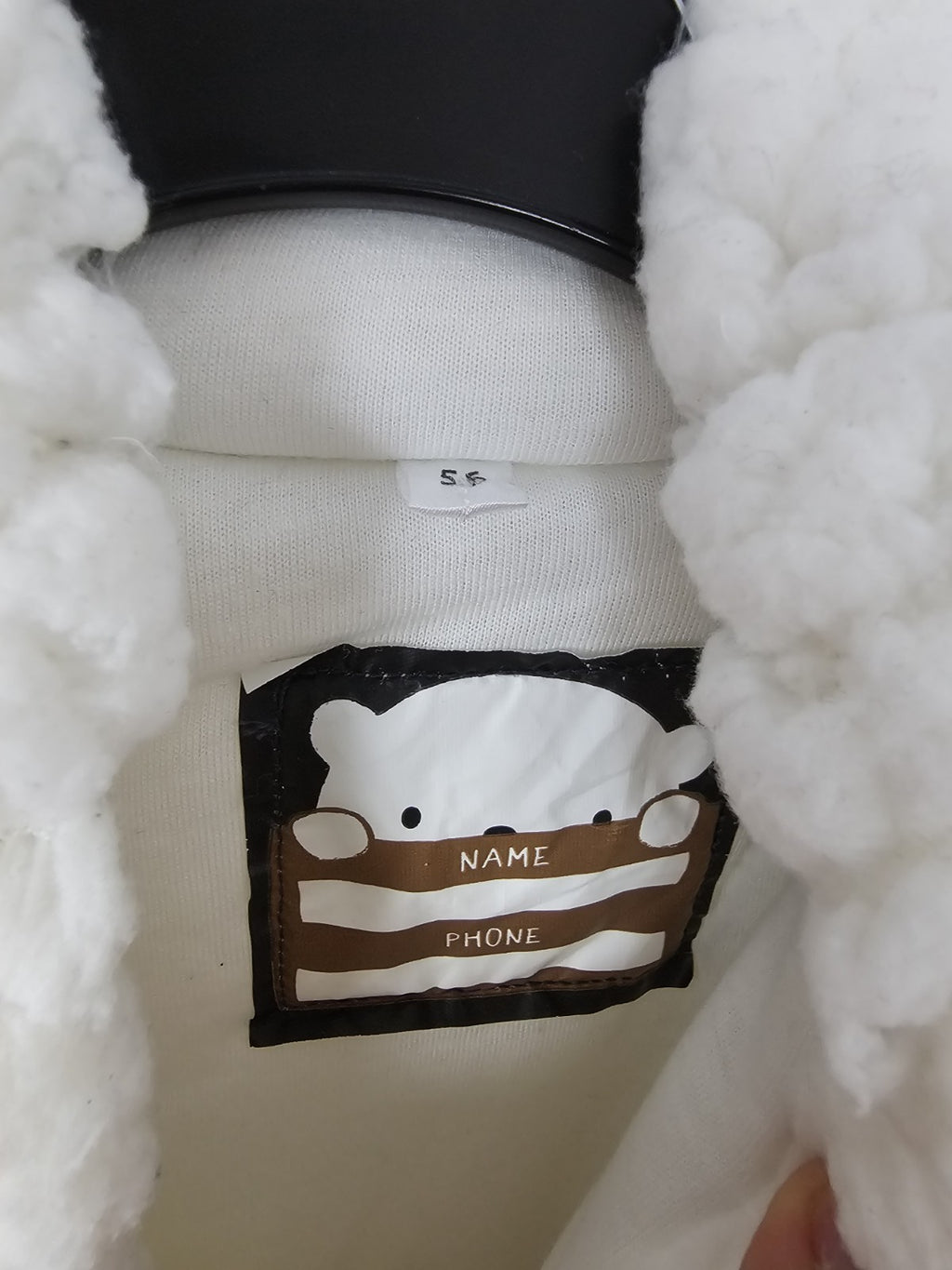 EK8906 Mädchen Jacke von Zeemann, Weiß, Gr. 562