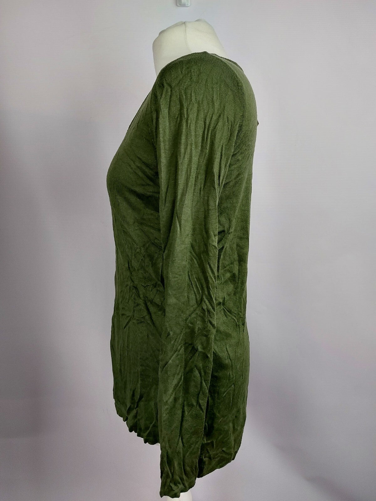 EK0044 Damen Pullover von Manni, grün, Gr.XS3
