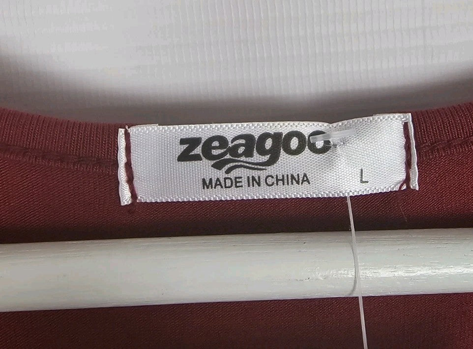 EK10097 Damen Kleid Zeagoo Gr.L Rot1