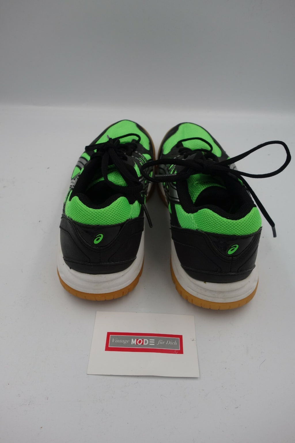 ES0052 Damen Sneaker von Asics, schwarz-Grün, 392