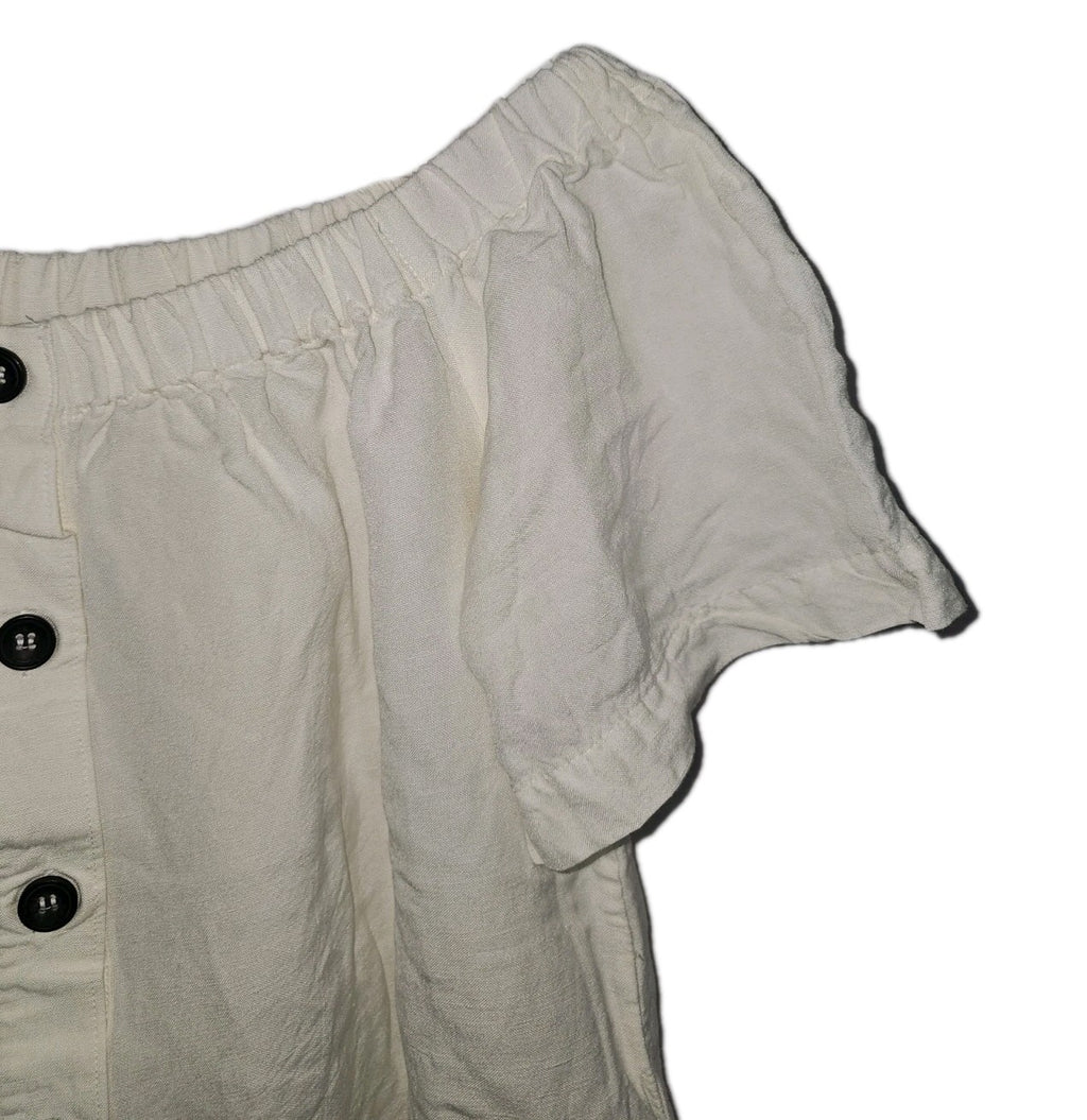 EK8803 Damen Bluse von H&M, weiß, Gr.382