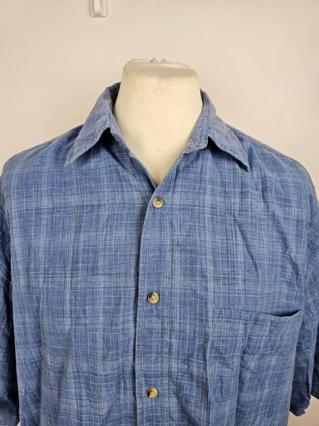EK5680 Herren Hemd von Woodpecker, blau, Gr. 43/441