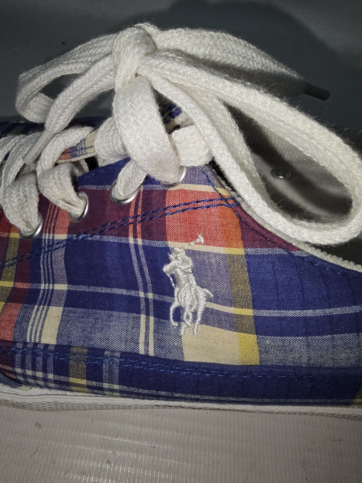 ES853 Herren Sneaker von Ralph Polo Lauren, Blau, Gr. 10,5-  443