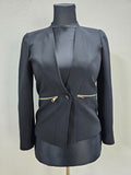 EK6342 Damen Blazer von Atos Lombardini, schwarz, Gr. It460