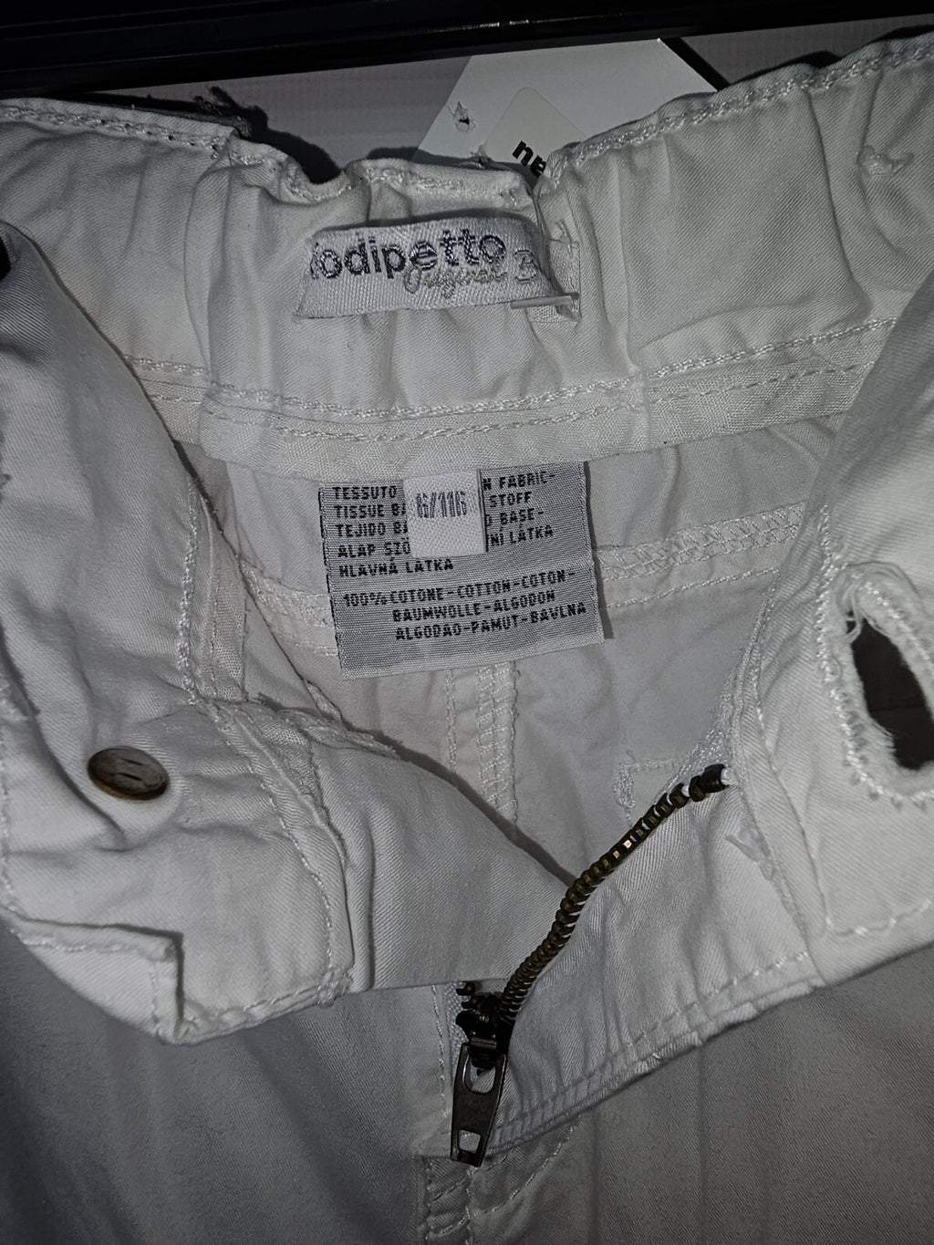 EK1742 Jungen Shorts von Dodipetto, Weiß, Gr.1161