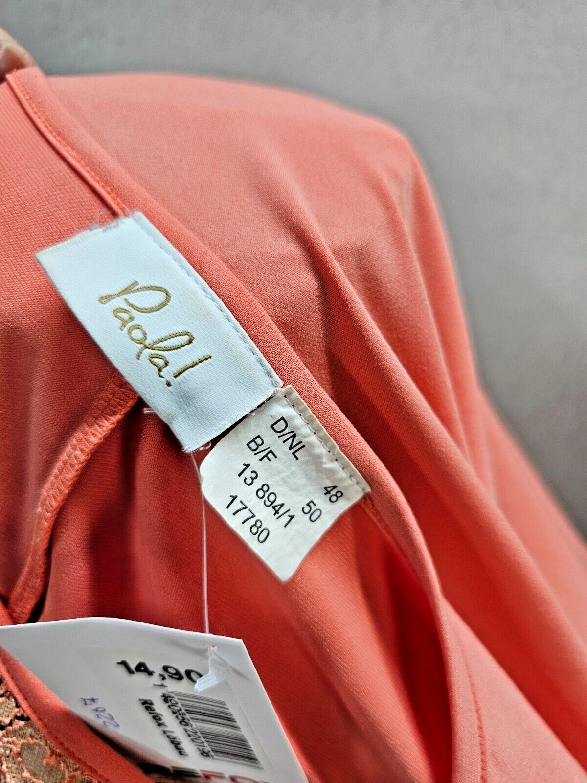 EK5706 Damen Shirt von Paola!, orange, Gr.484