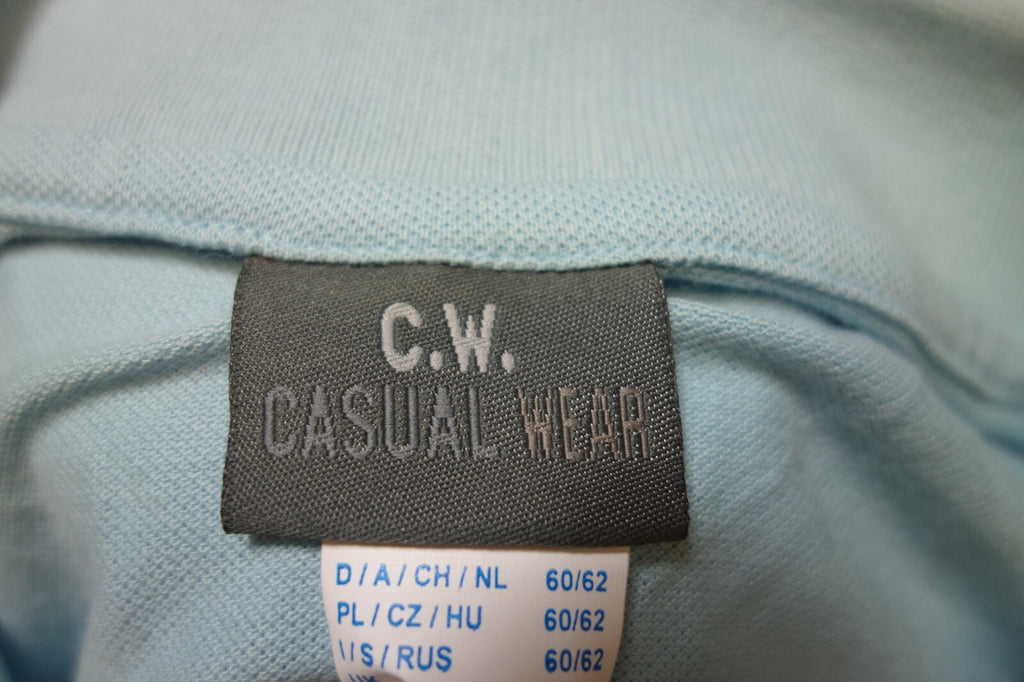 EK1933 Herren Poloshirt von C.W. hellblau, Gr. 60/624
