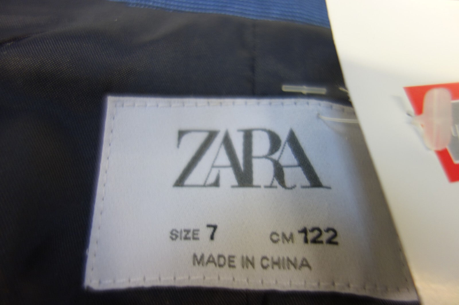 EK1875 Jungen Jackett von Zara, blau, Gr. 1224