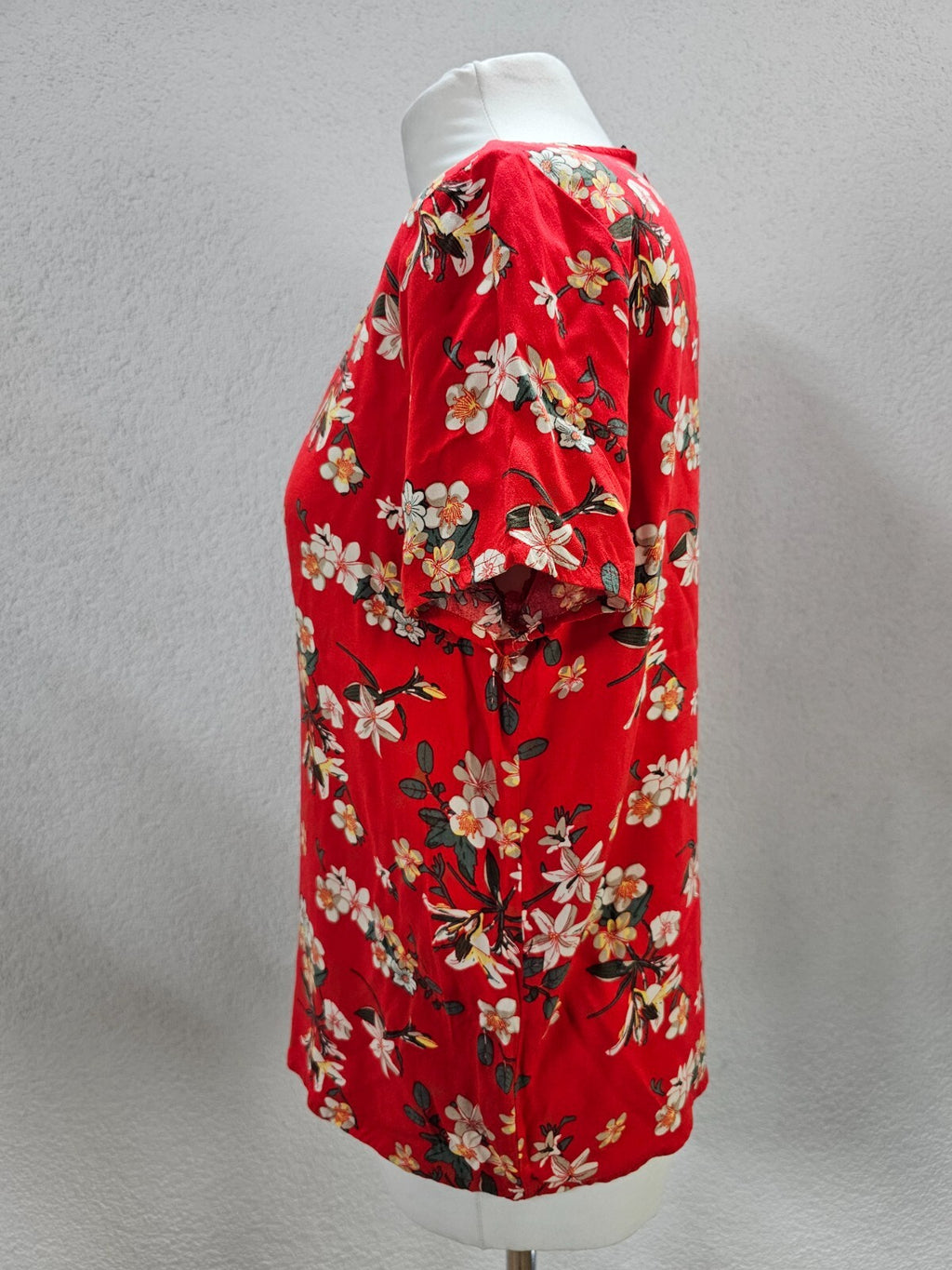 EK5749 Damen Bluse von Vero Moda, rot, Gr.S2