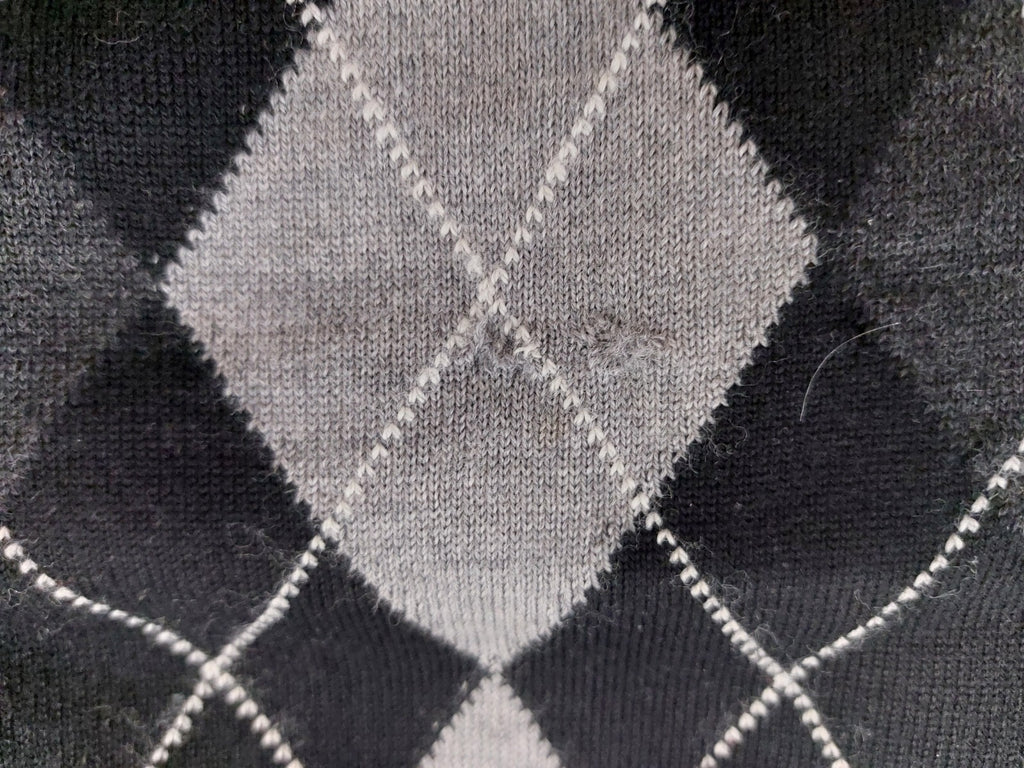 EK4113 Herren Pullover von Burlington, schwarz, grau, Gr. 507