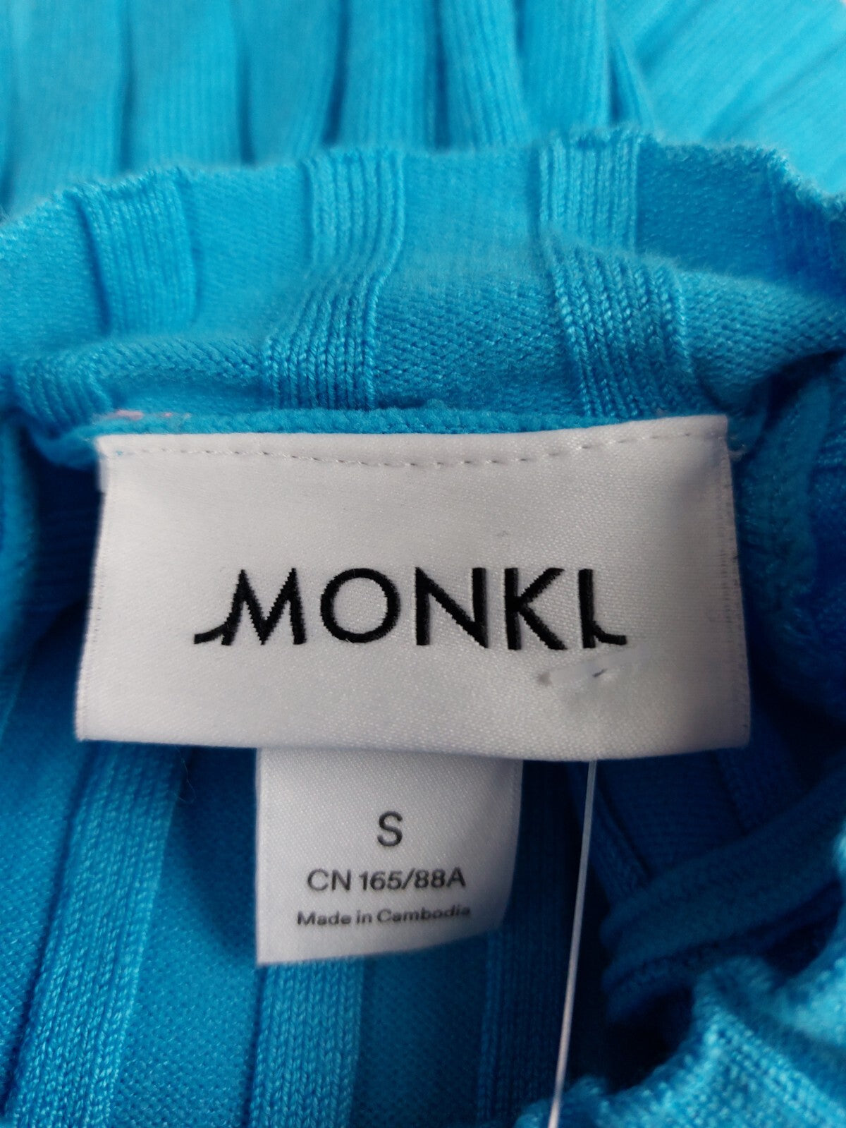 EK4741 Damen Langarshirt von Monkl, blau, Gr.S4