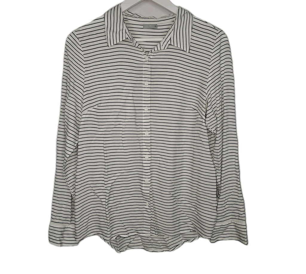 EK10860 Damen Bluse von Laura Torelli, weiß, Gr.S0
