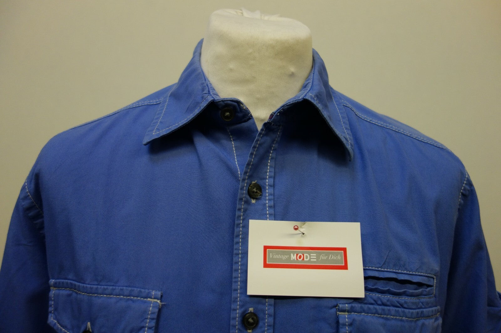EK0762 Herren Hemd von Esprit, blau, Gr. M1