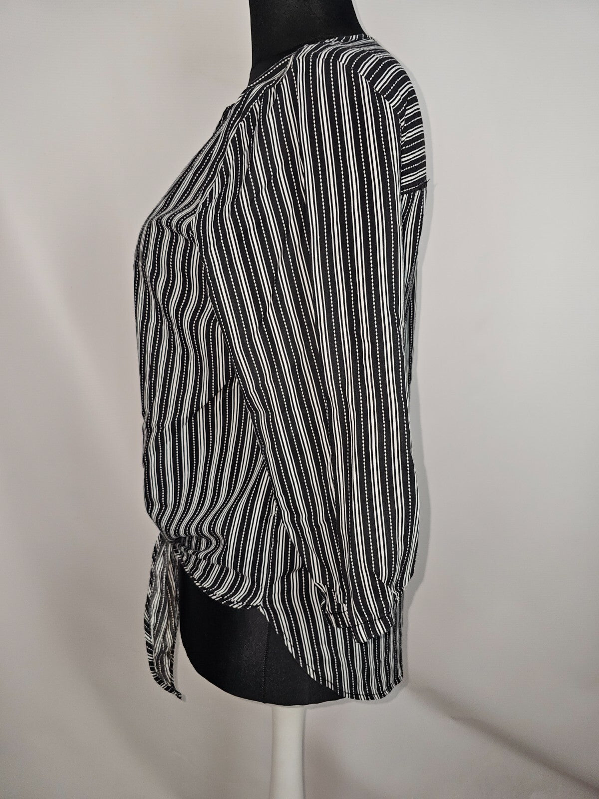 EK6519 Damen Bluse von Yessica, schwarz-weiß, Gr.422