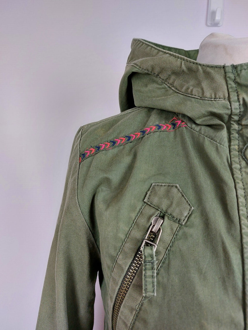 EK3457 Mädchen Jacke von s.Oliver, grün, Gr.1642