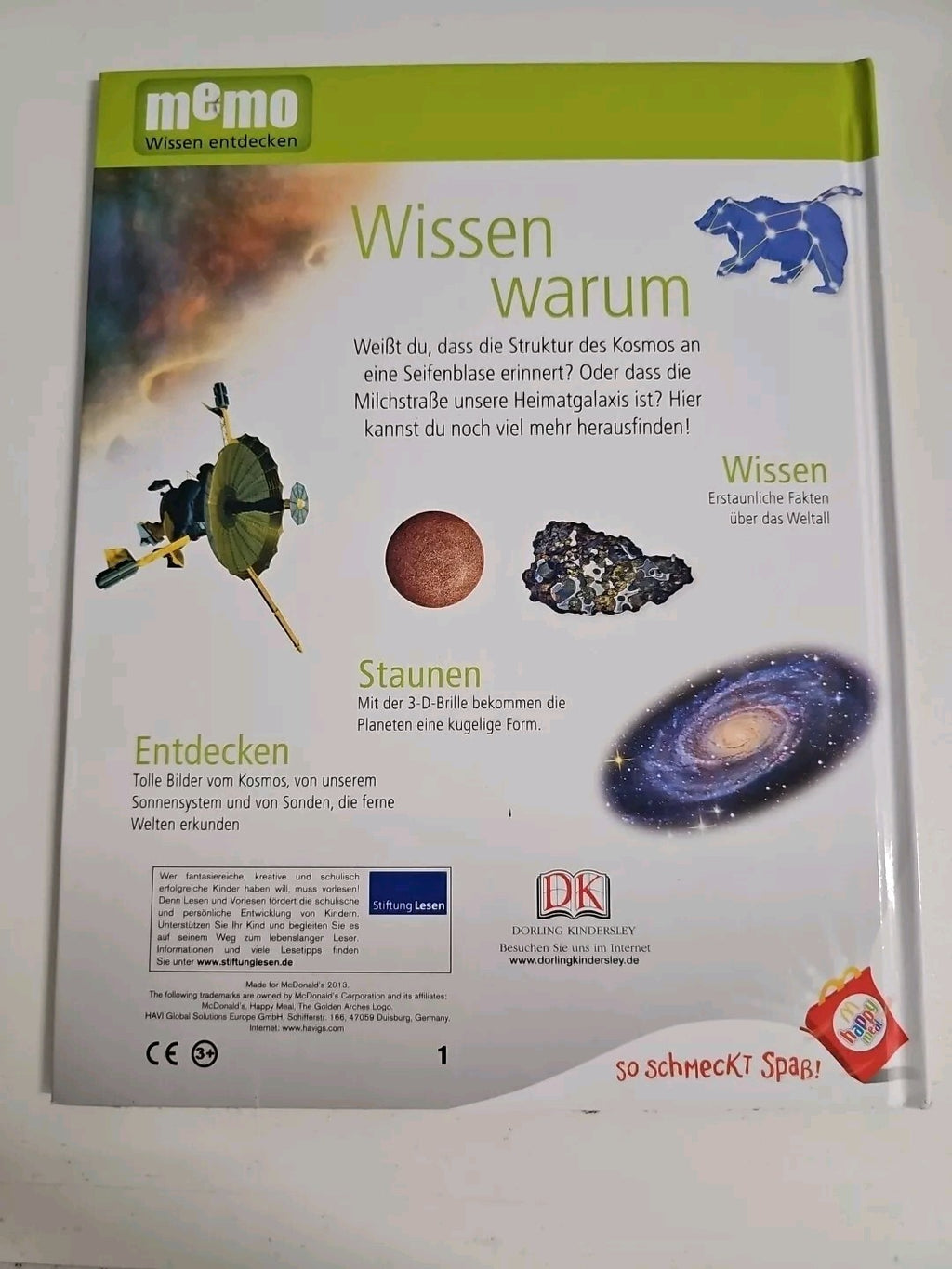 EB633 Weltall - Memo Wissen Entdecken1