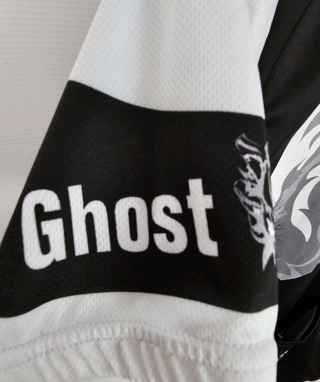 EK1245 Herren Fahrradjacke von Ghost Wolf, Schwarz/Weiß, Gr. L6