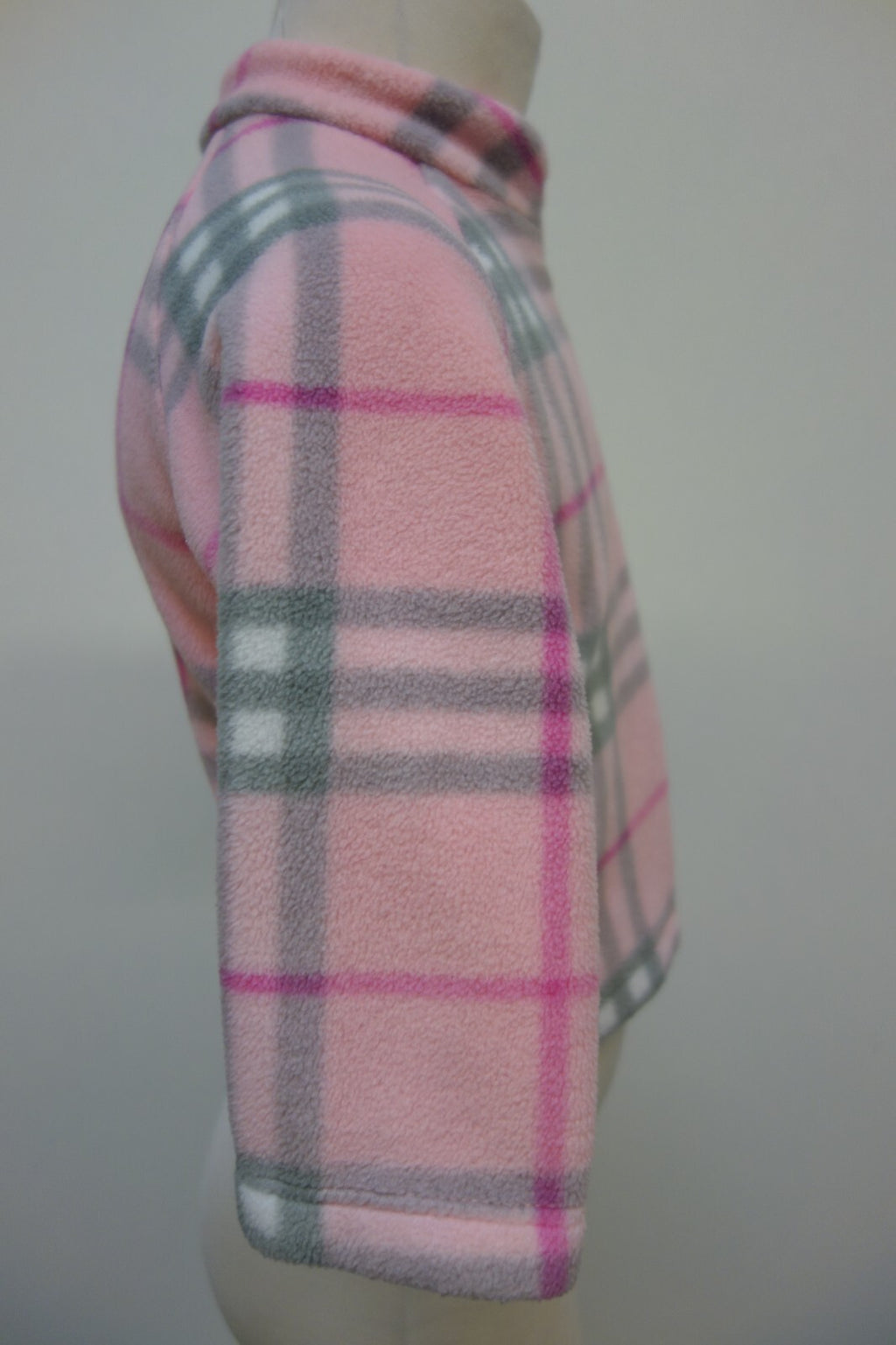 EK3593 Mädchen Fleecejacke von Stummer, rosa/grau, Gr. 742