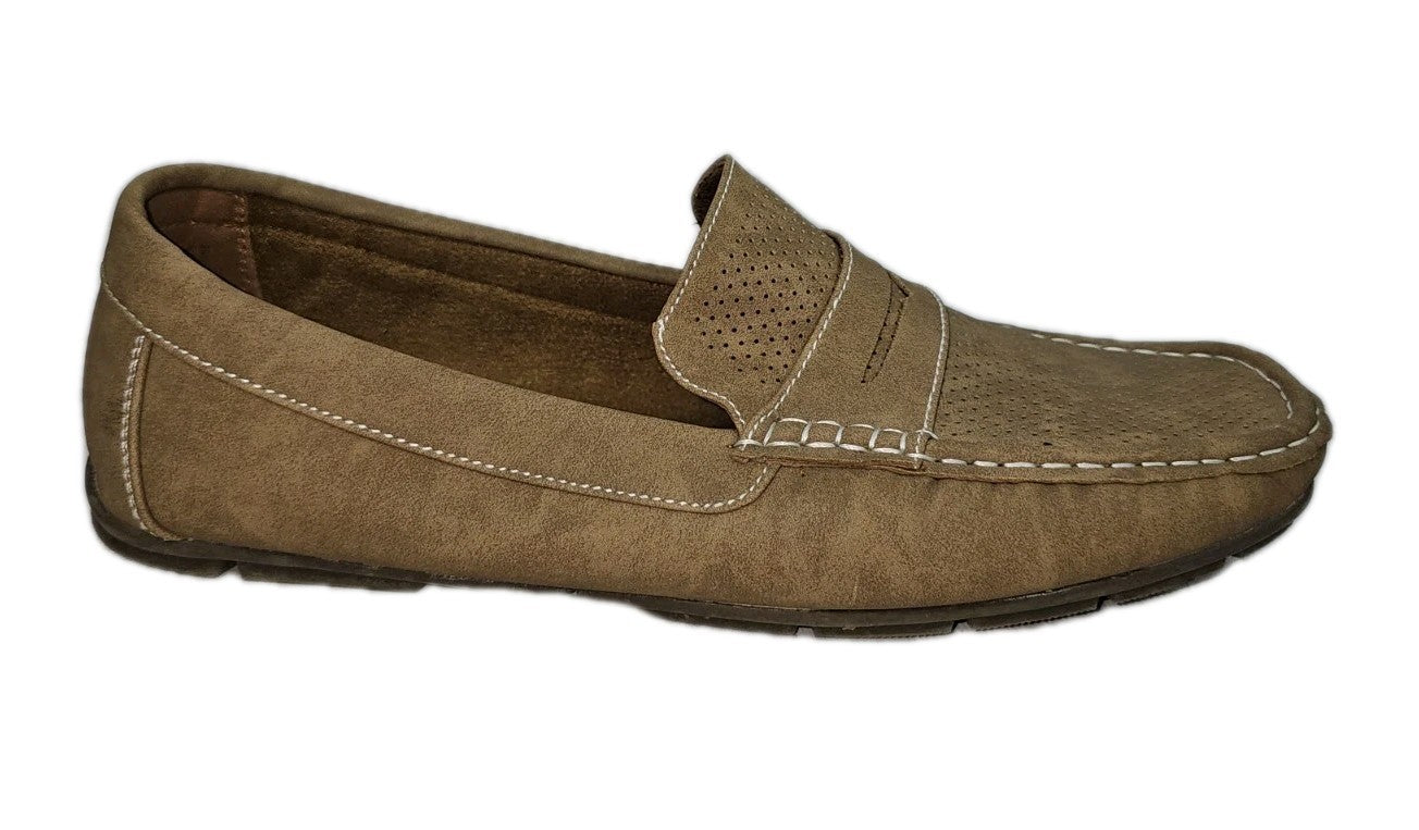 ES856 Herren Halbschuh von HKR Original, braun, Gr.433