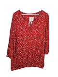 EK7620 Damen Bluse von Bonita, Rot, Gr.XL0