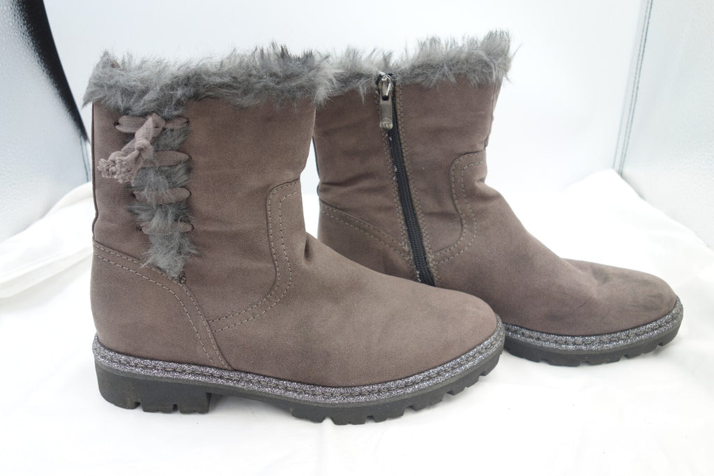 ES0600 Damen Stiefeletten von Marco Tozzi, grau, Gr. 382