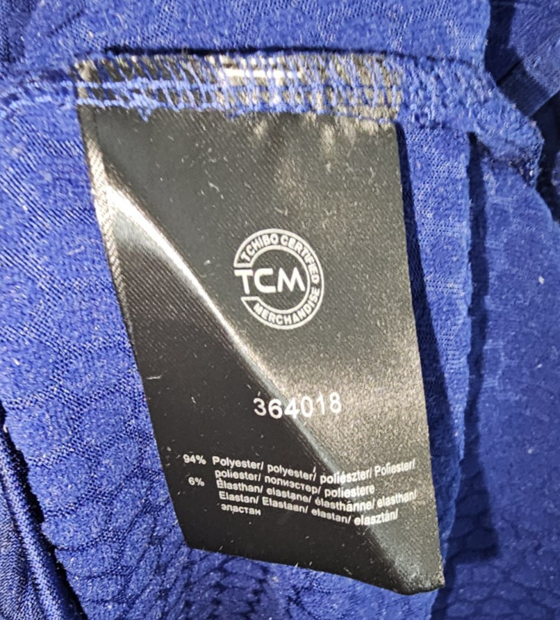 EK7432 Damen Langarmshirt von Tchibo, blau, Gr.S4